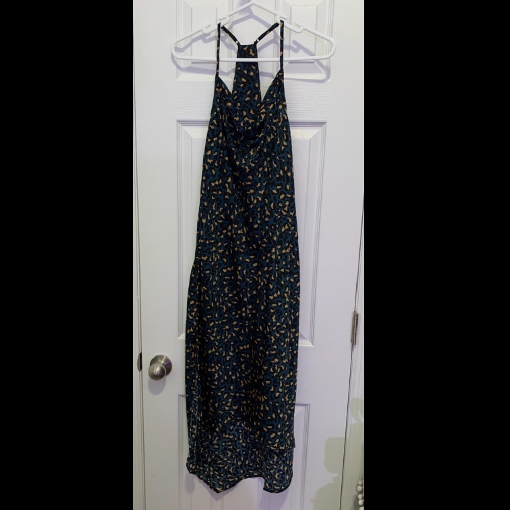 BCBG Stardust cheetah print dress